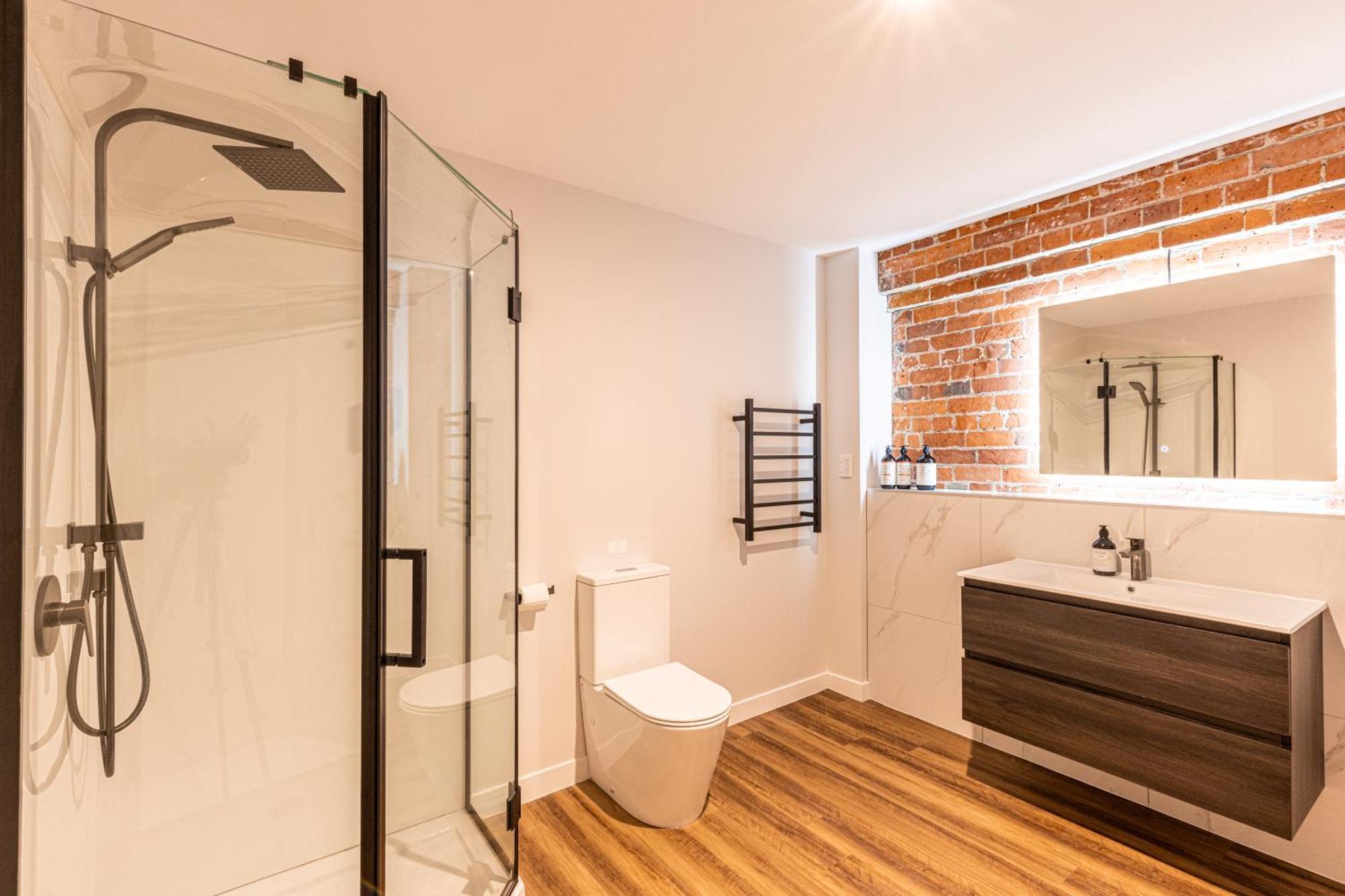 Johnston Apartments - Award-Winning Building, Your Unforgettable Stay Whanganui Exteriör bild
