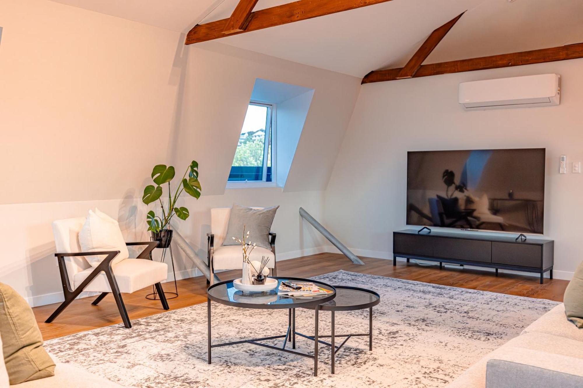 Johnston Apartments - Award-Winning Building, Your Unforgettable Stay Whanganui Exteriör bild