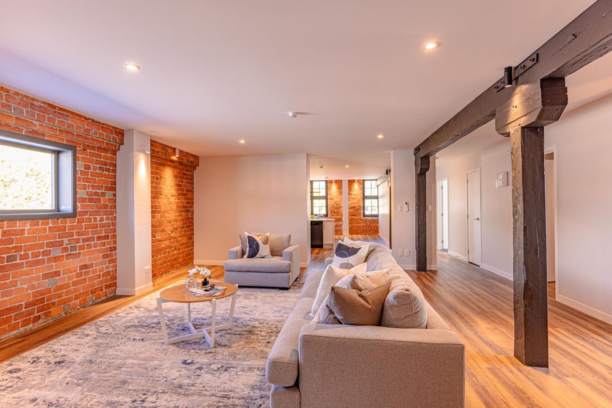 Johnston Apartments - Award-Winning Building, Your Unforgettable Stay Whanganui Exteriör bild