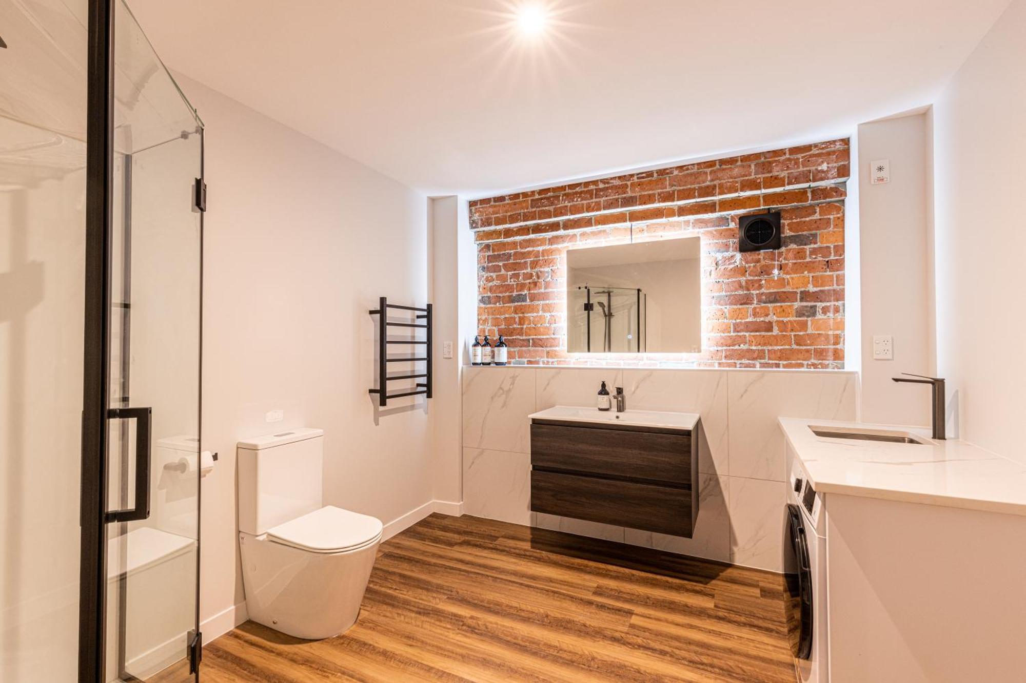Johnston Apartments - Award-Winning Building, Your Unforgettable Stay Whanganui Exteriör bild